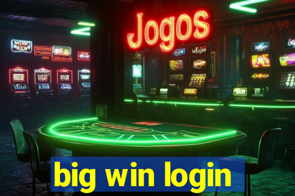 big win login